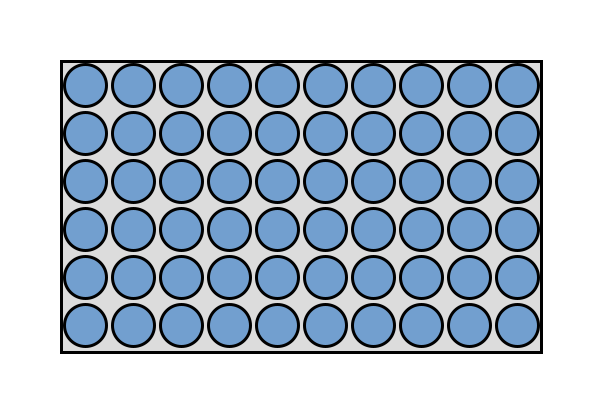 A pixel grid image